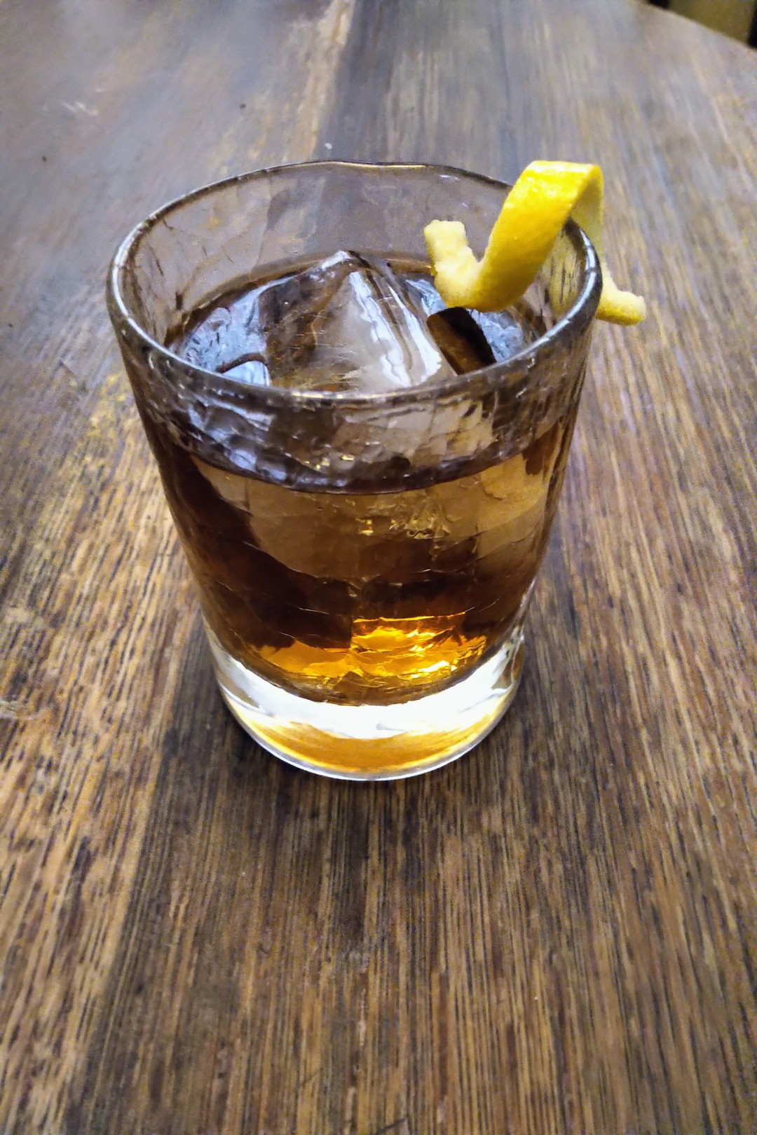 image of Village Square cocktail in an old fashioned glass